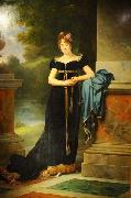 Francois Pascal Simon Gerard Portrait of Marie laczynska, Countess Walewska oil painting reproduction